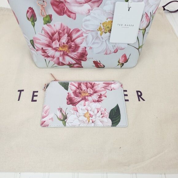 Ted Baker London Jovelle Floral Leather Tote - Picture 10 of 16